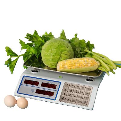 China Cheap Digital Electronic Price High Accuracy Scale Weight Function China Factory Price Calculation Scale 30/40KG for sale