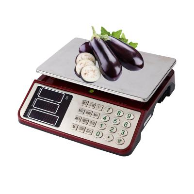 China Professional Low Price Tare Weight Prices Balanza Digital Price Calculation Scale for sale