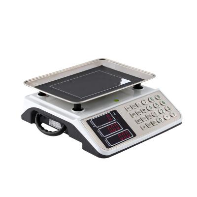 China Weight Function Customer Praised Price To Calculate Digital Balanzas Electronic Price Scale Computing Scale for sale