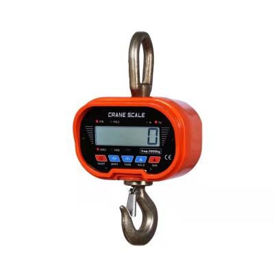 China Hot Selling Industrial Scale Smart Type Weighing Crane Scale 1000kg To 5000kg Digital Pendant Crane Scale for sale