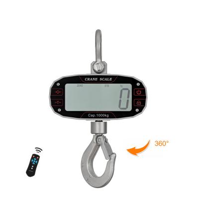 China LCD Display Scale Hanging Scale 100kg 200kg 300kg 500kg 1000kg Everight Crane Scale OCS S3 for sale