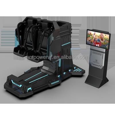 China Upgraded 360 Space VR Attraction Simulator 9D Virtual Reality Machine VR Simulator Roller Coaster Arcade for sale