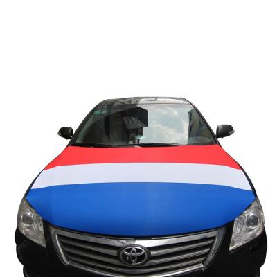 China Health Care Institutes The Dutch Flag Country Custom Car Hood Cover for sale