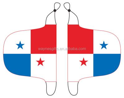 China Custom Healthcare Institutes Panama Car Mirror Cover Car Mirror Flag for sale