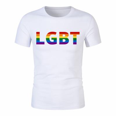 China Wholesale Anti-Wrinkle Action Rainbow LGBT Gay Pride T-Shirt for sale