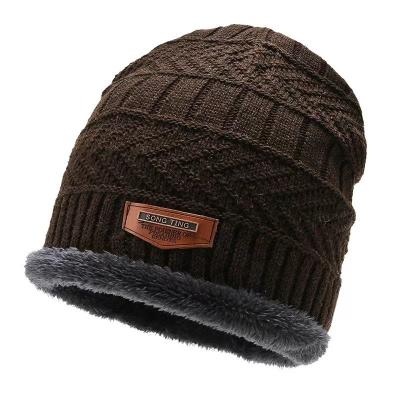 China Wholesale Low Price COMMON Winter Manufacturer Wool Hats Thickened Beanie Outdoor Beanies Knitted Cold Windproof Hat for sale