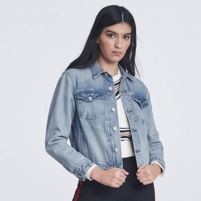 China Hot Sale Best Price Women's Denim Jackets Denim Jacket Fashion Casual Denim Jacket QUICK DRY for sale