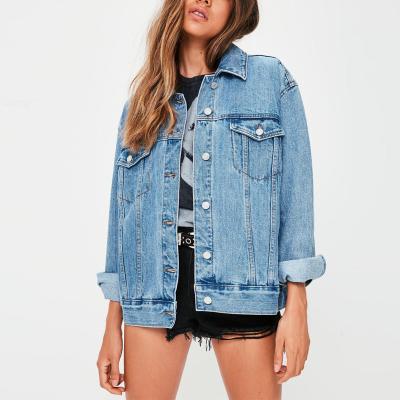 China 2021 New Design Women's QUICK DRY Denim Jacket Wholesale Fashion Denim Jackets for sale