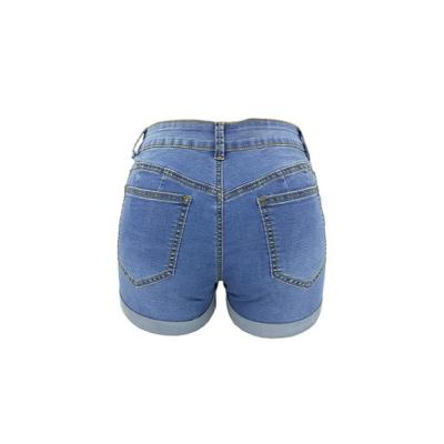 China High Quality QUICK DRY Denim Pants High Quality Blue Fashion Style Shorts High Waist Shorts Ladies Denim Shorts for sale