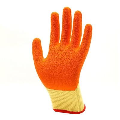 China Ply Winter Warm Latex Coated Gloves Palm And Thumbs Rangex Fully Coated Gloves for sale