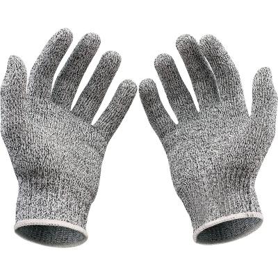 China Heavy Duty Anti Skid Anti Cut Gloves Level 5 Food Grade Kitchen Knife Blade Proof Anti-Cut Gloves Safety Protection Gloves for sale