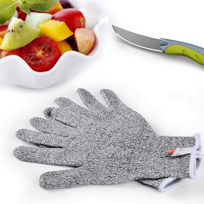 China Nitrile Sandy Finish HPPE Anti Slip General Purpose Double Coated Anti Cut Gloves Level 5 for sale