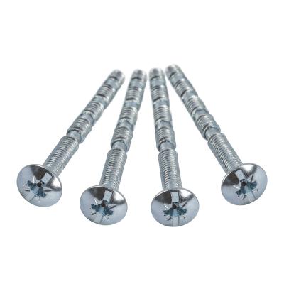 China Bamboo Shaped Galvanized Truss Machine Screw Connecting Screw for sale