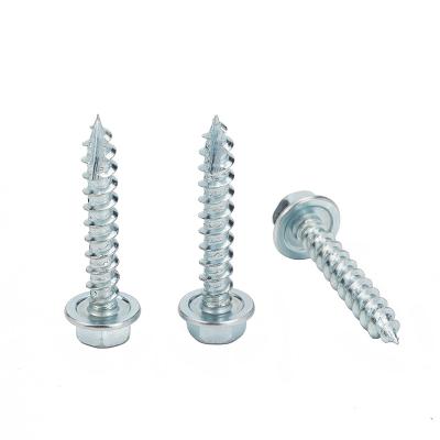 China HEX Head Taper Tapping Screw Galvanized for sale