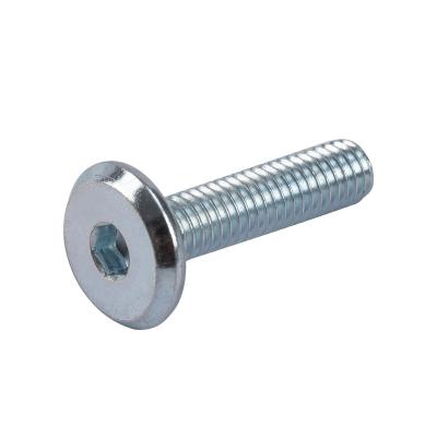 China Hex Socket M5*70mm Round Flat Product Hex Socket Head Flat Head Chicago Screws Joint Connector Bolts for sale