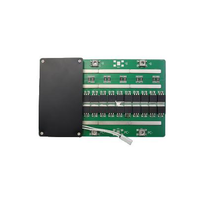 China 15S 60A BMS battery management system aluminum bms with balance temperature sensor for lithium battery BMS for sale