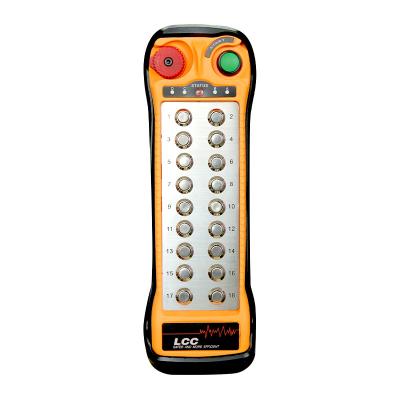 China Waterproof IP65Q1800 Single Button Speed ​​18 Button Industrial Crane Switch Wireless Remote Control P Radio for sale