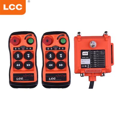 China Waterproof Q400 2 Tx And 1 Rx Bridge Crane 4 Buttons Autec Radio Remote Control for sale