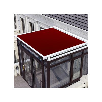 China Outdoor Expandable Electric Top Tent Roof Top Tent Sunshade Tent Retractable Roof for sale