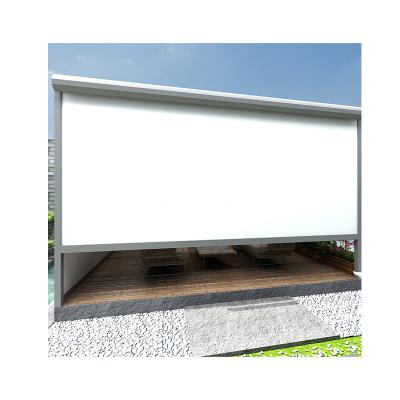 China Expandable High Quality Product Roll Windproof Aluminum Blind Outdoor Commercial Building Tent for sale