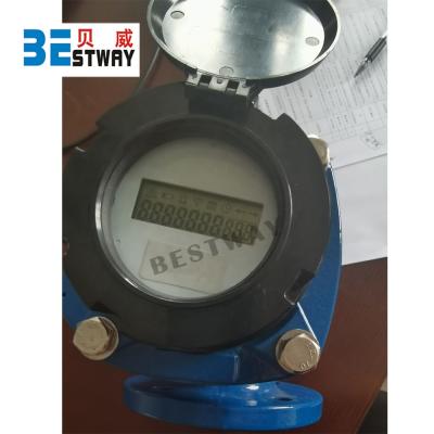 China 2021 New Expand Woltmann Water Meter With LCD Display 100MM for sale