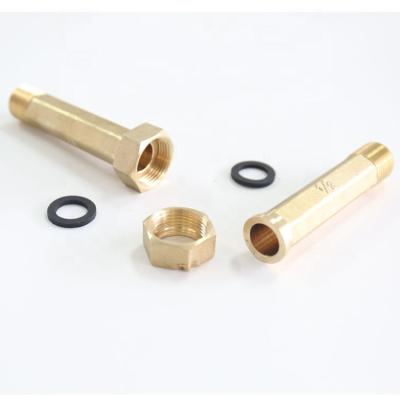 China Longer For Connection Brass Water Meter Fittings Tail Pieces for sale