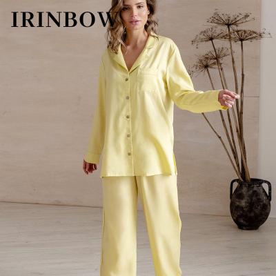 China IRINBOW DDS0043 Women's Clothing Breathable Sexy Nightgowns Pajamas Robe Sleepwear Silk Robe for sale