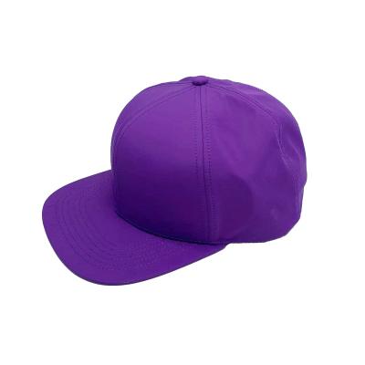 China Fashion Custom 5 Panel Structured Nylon Hat Patch Logo Rope Snapback Quick Dry Waterproof Hat High Quality for sale