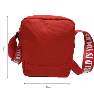 China High Quality Mini Cell Phone Bag For Unisex Designer Custom Logo Red Shoulder Bag Crossbody Bag for sale