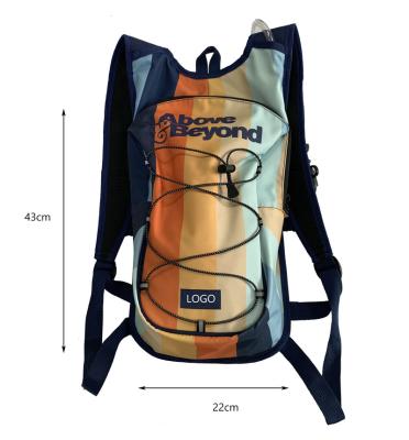 China Women Waterproof Backpack Hydration Pack Backpack With 2L Water Bladder New Design Drinking Backpack Camping Bicycle Bag for sale