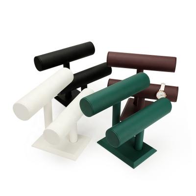 China Newest Product New Design Eco-friendly Material Leather Watch Strap Display Stand for sale