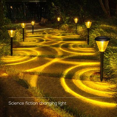 China Garden Color Changing Solar Garden Light Outdoor Decorative Landscape Stake Waterproof IP65 Solar Lights for sale