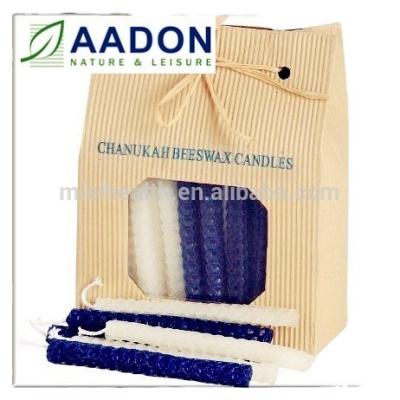 China Hanukkah Relighting Candle Hanukkah Beeswax Candles, Jewish Candle, Beeswax Candles for sale