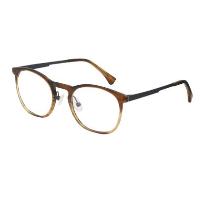 China River Ready Unisex Glass Adjustable Round Acetate Goods Nose Pad Optical Optical Frame Square Face Glasses Frames for sale