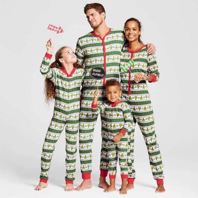 China Christmas QUICK DRY Pajamas Plus Size Family Matching Mom Dad Kid Christmas Outfits Mens Womens Boy Girl Nightgowns Sleepwear Family Pajamas Set for sale