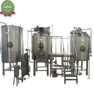 China SUS 304 or hotel brewery copper equipment, 300l microbrewery for sale