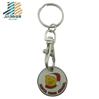 China Custom Souvenir Key Chain Metal Carriage Token Coin Keyring for sale