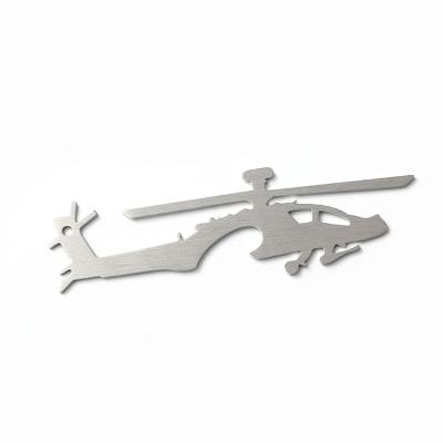 China Stainless Steel Aircraft Bottle Openers Cute Small Metal Beer Openers for sale