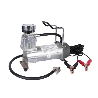 China Car Compressor 12vdc Portable Metal Tire Single Cylinder Off Road Car Compressor Car Tire Inflator Auto Air Compressor for sale