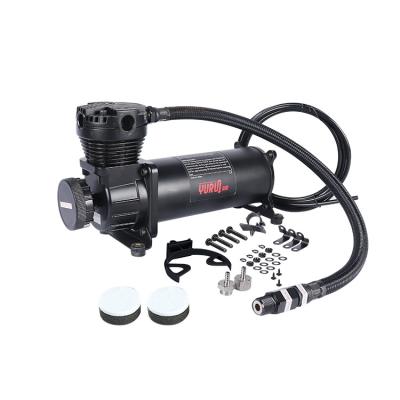 China Multi-protection 12v Power Strong Professional Fast Inflation Air Suspension Compressor Repair Kit Car Air Ridebag Waterproof Inflators For Bike for sale