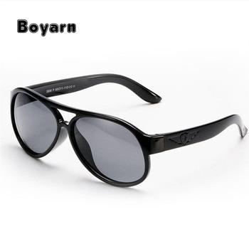 China Wholesale TAC TR90 Oval Safety Boyarn Baby Boy Sun Glass Frame Kid Sunglasses Flat Surface Girls Polarized Child Sunglasses for sale