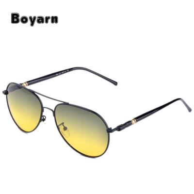 China H608 Polarized Yellow Lens Glasses Men Sunglass Night Vision Sports Sunglasses Male Military Male Casual Driving Brand for sale