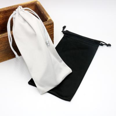 China Luxury Soft Cloth Glasses Bag Sunglasses Case Fiber Glasses Pouch Waterproof Dustproof Superfine Eyewear Accessories for sale