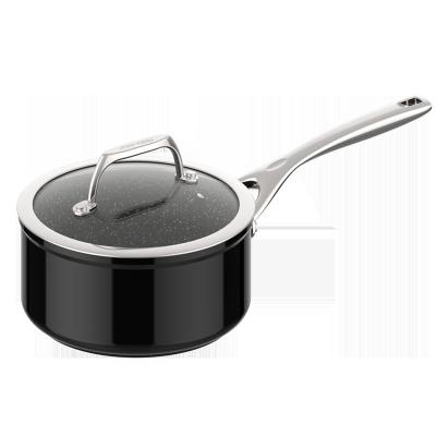 China ASD Household Factory Long Sustainable Chinese Non-stick Sauce Pan Milk Pan Stainless Tea Saucepan Wholesale Viable Handles Large for sale