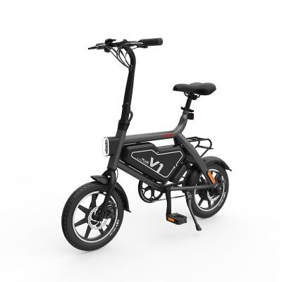 China Original xiaoximomi Steel HIMO V1 Plus 14 Inch Metropolitan Edition Folding 36V250W 7.8Ah Max Speed ​​25km/h Moped Electric Bike Bicycle for sale