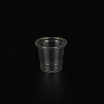 China Disposable Eco Friendly 1oz Pet Ice Cream Cups for sale