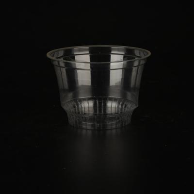 China 9oz Disposable Ice Cream Cups With Flat Lids Or Dom Lids for sale