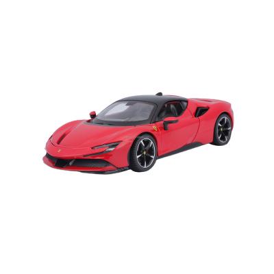 China Toy Bburago 1:24 Ferrari SF90 Stradale Sports Car Static Die Cast Die Cast Vehicles Car Toys Collectable Model carmck 26028 for sale