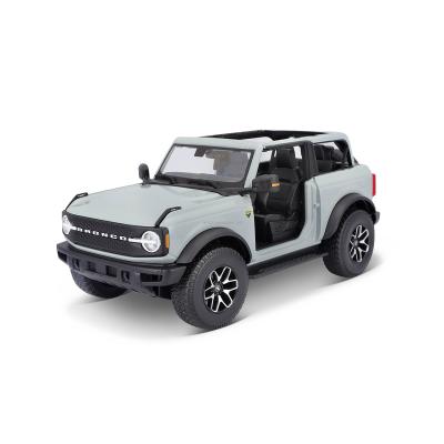 China 2021 Diecast Finish Diecast Car 31457 Carmck Open Doors Ford Bronco Badlands 2 1:18 Scale Metal Toy Maisto New Alloy Simulation Model Car for sale