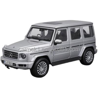 China Gray Static Die Cast Vehicles Silver G500 1:24 2019 Toy Maisto 2019 Mercedes-Benz G-Class Diecast Model Car Toys Carmck 31531 for sale